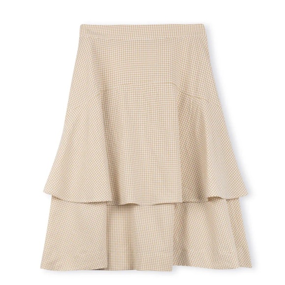 Knot & Tale Dresses & Skirts - Junees Knot & Tale Berkly Plaid Layered Skirt